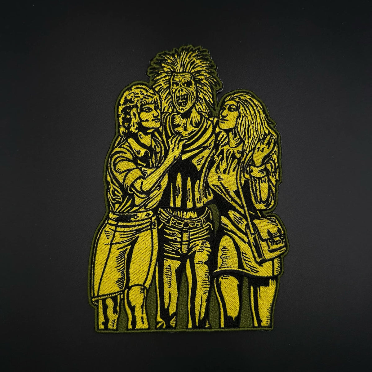Iron Maiden - Women In Uniform - Oversize Embroidered Patch