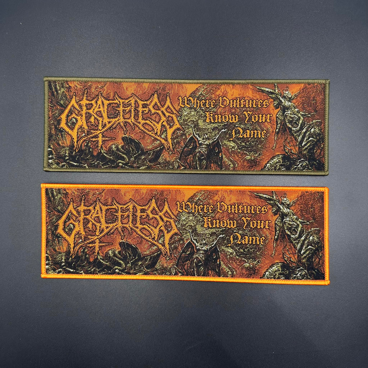 Graceless - Where Vultures Know Your Name - Strip Patch