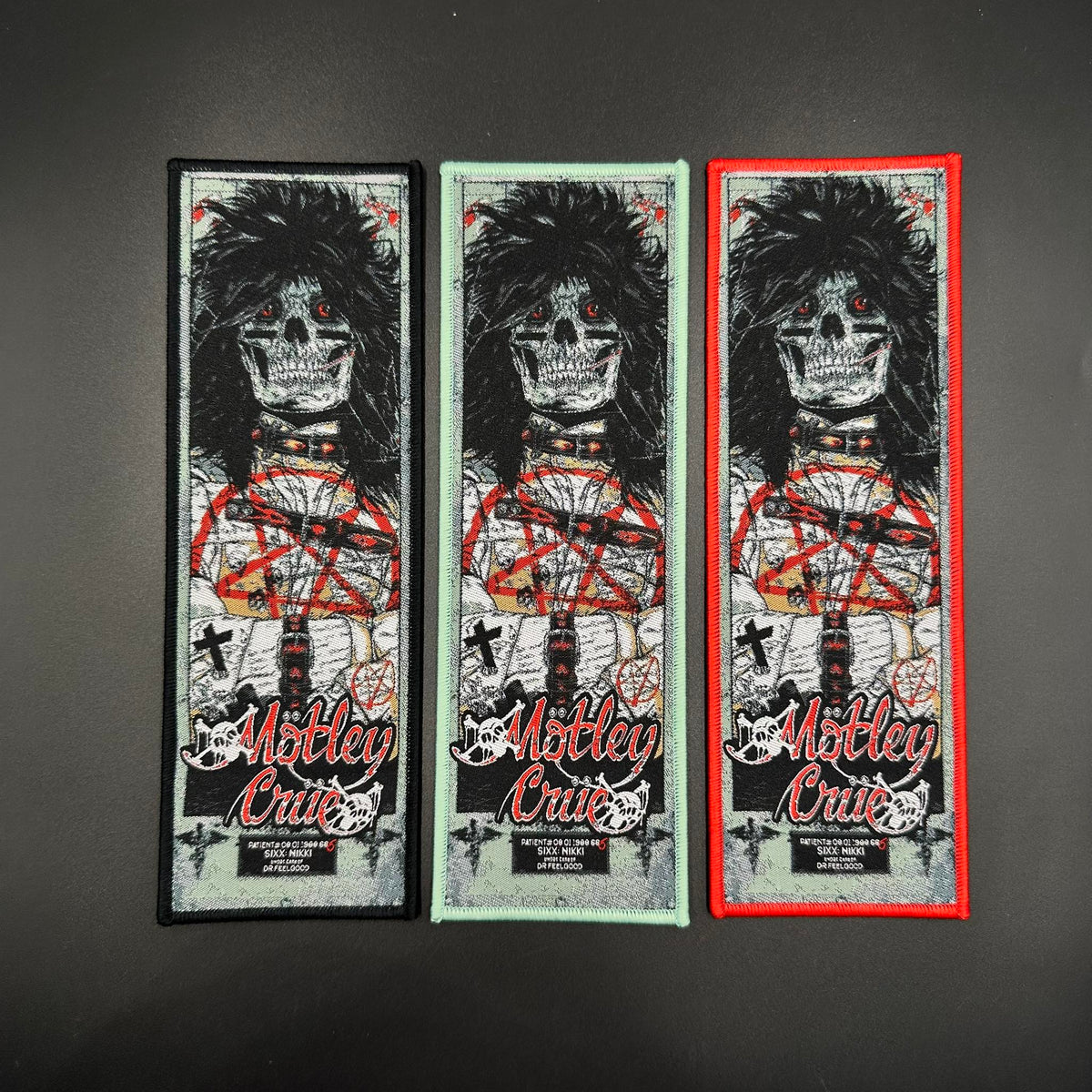 Motley Crue - Nikki Sixx - Strip Patch