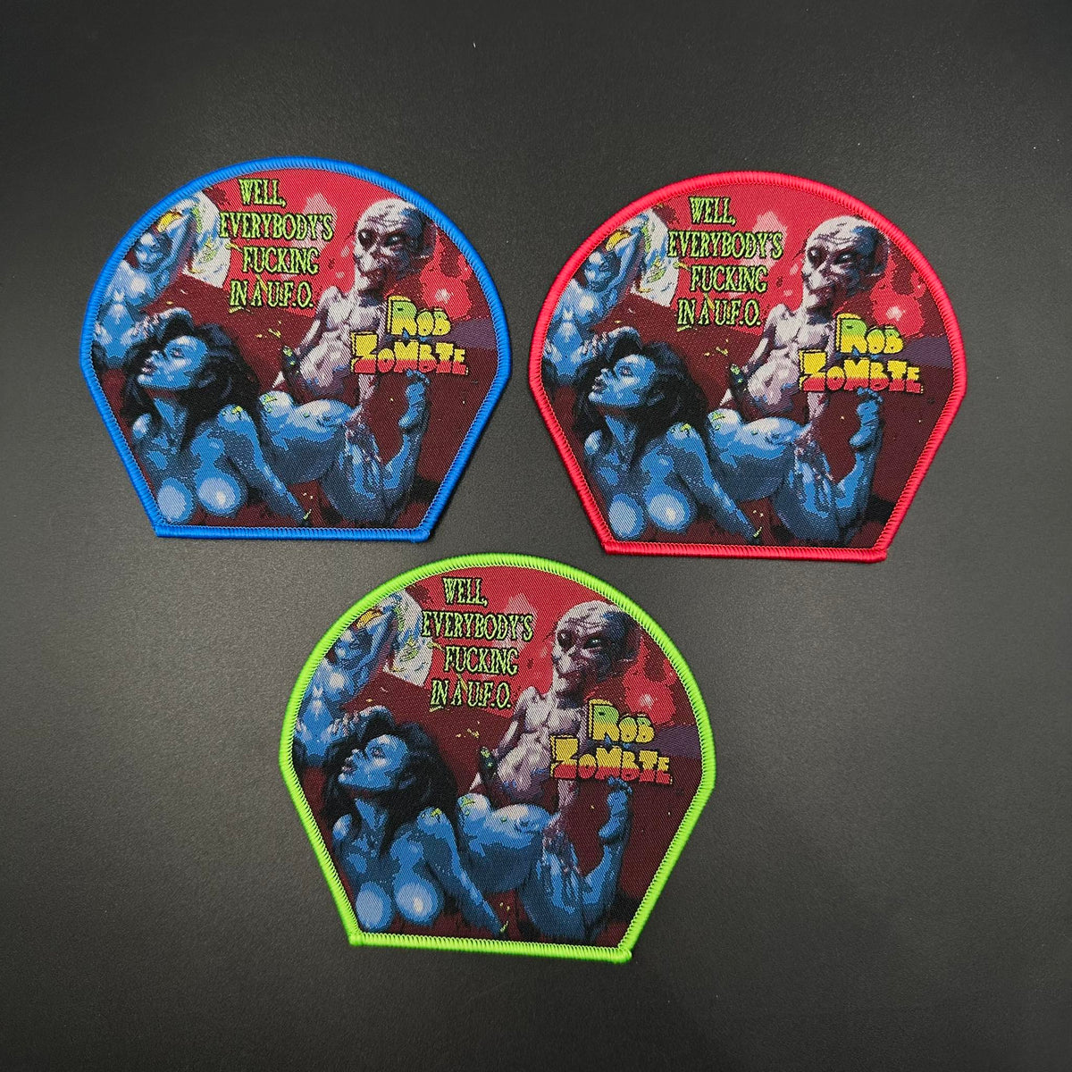 Rob Zombie - Everybody's Fucking in a U.F.O. - Patch