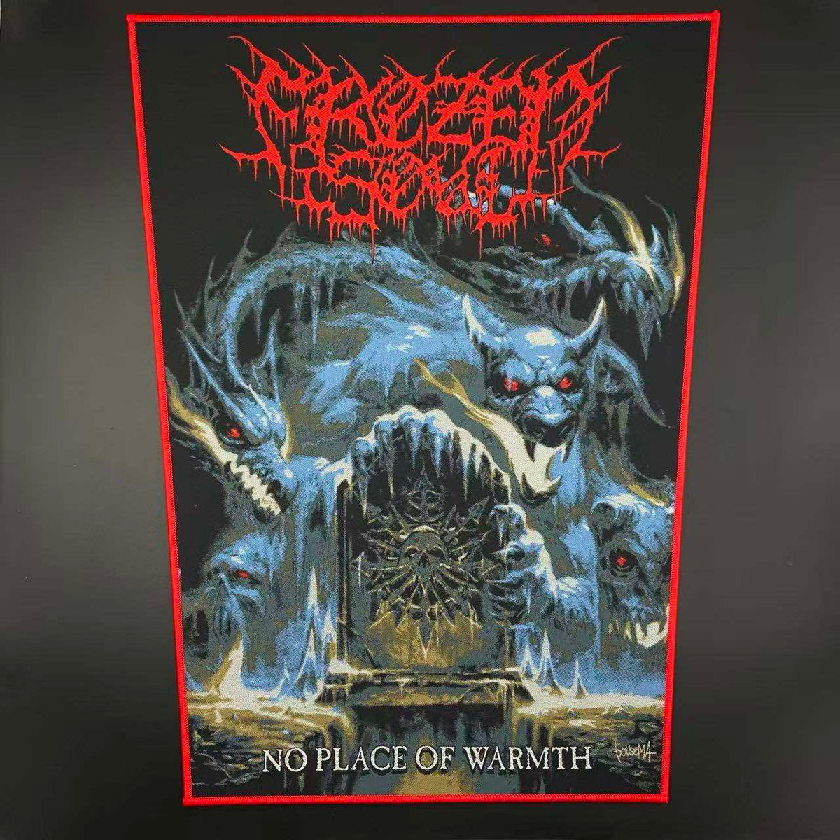 Frozen Soul - No Place of Warmth - Backpatch