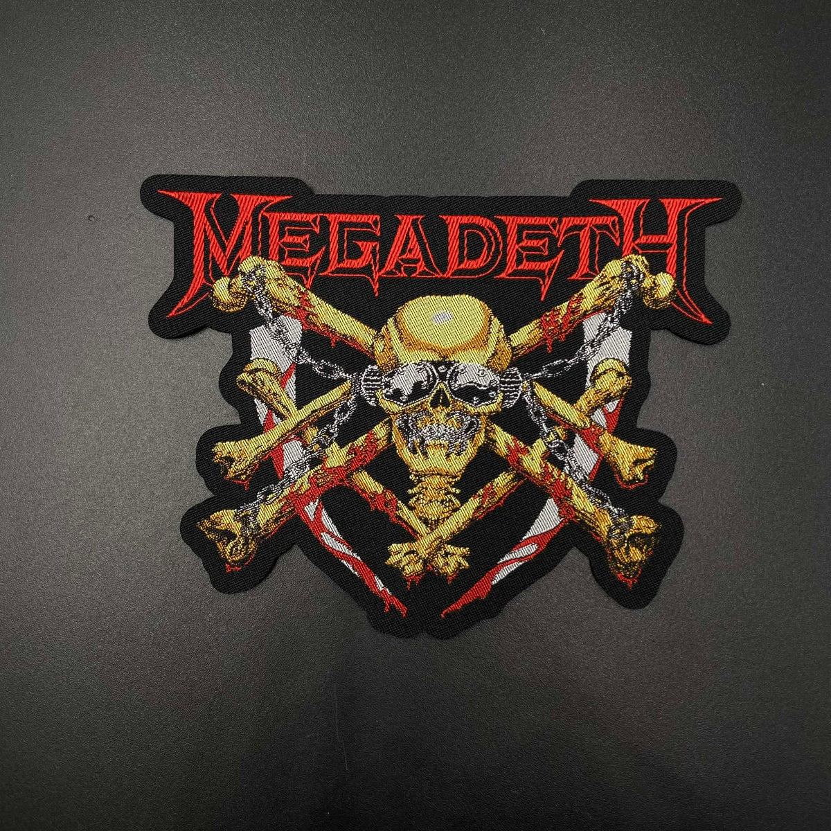 Megadeth - Skull Beneath the Skin - Laser Cut Patch