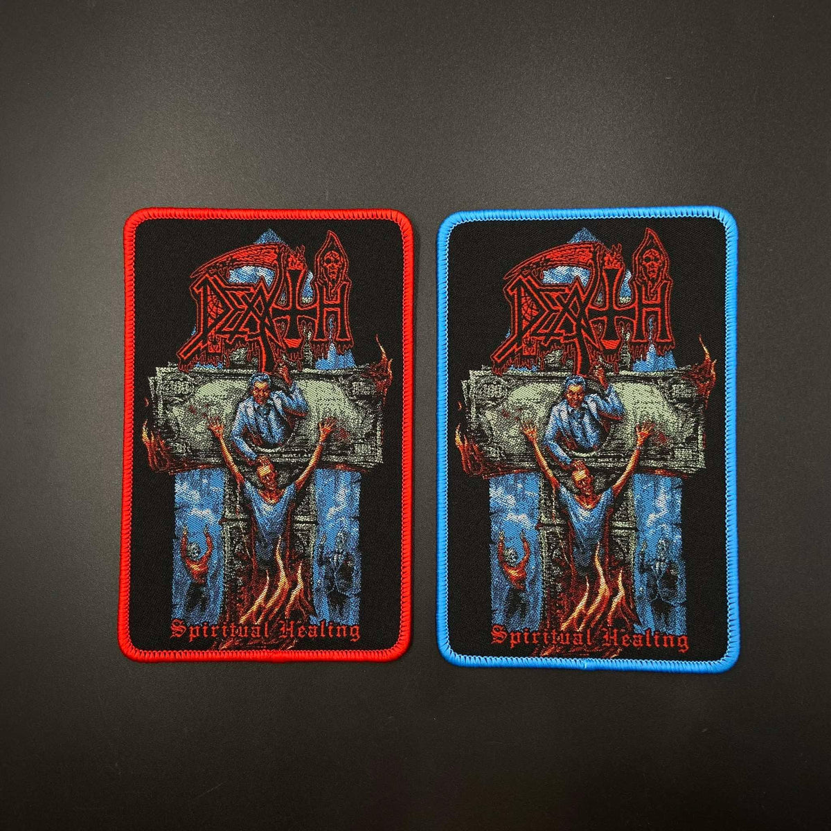 Death - Spiritual Healing x Exclusive Noah Cutter Meihoff Art - Patch (Limited Edition)