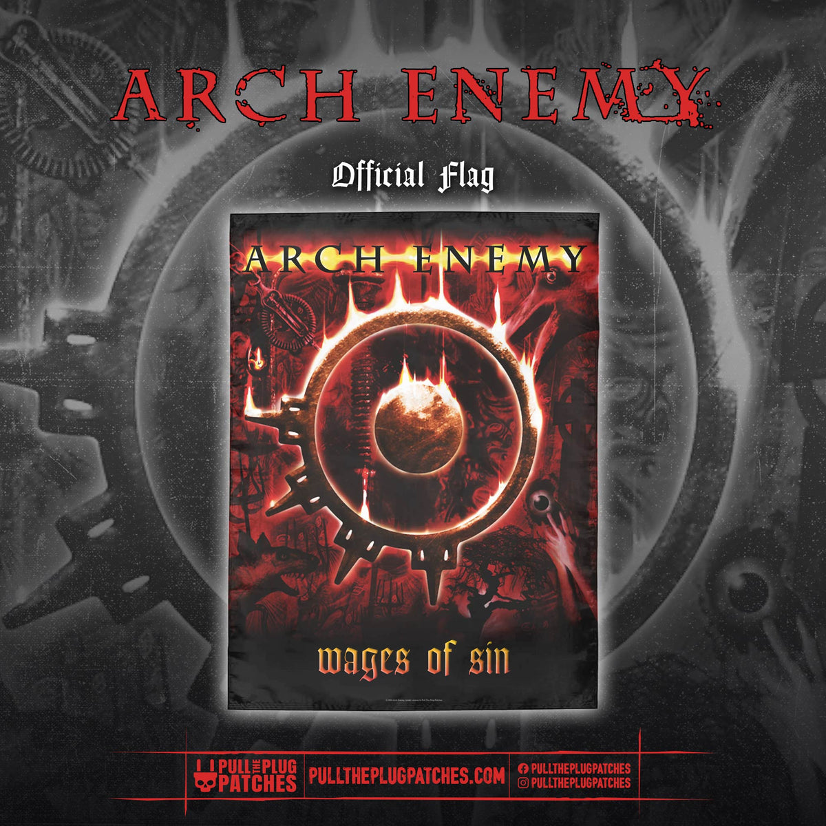 Arch Enemy - Wages Of Sin - Flag