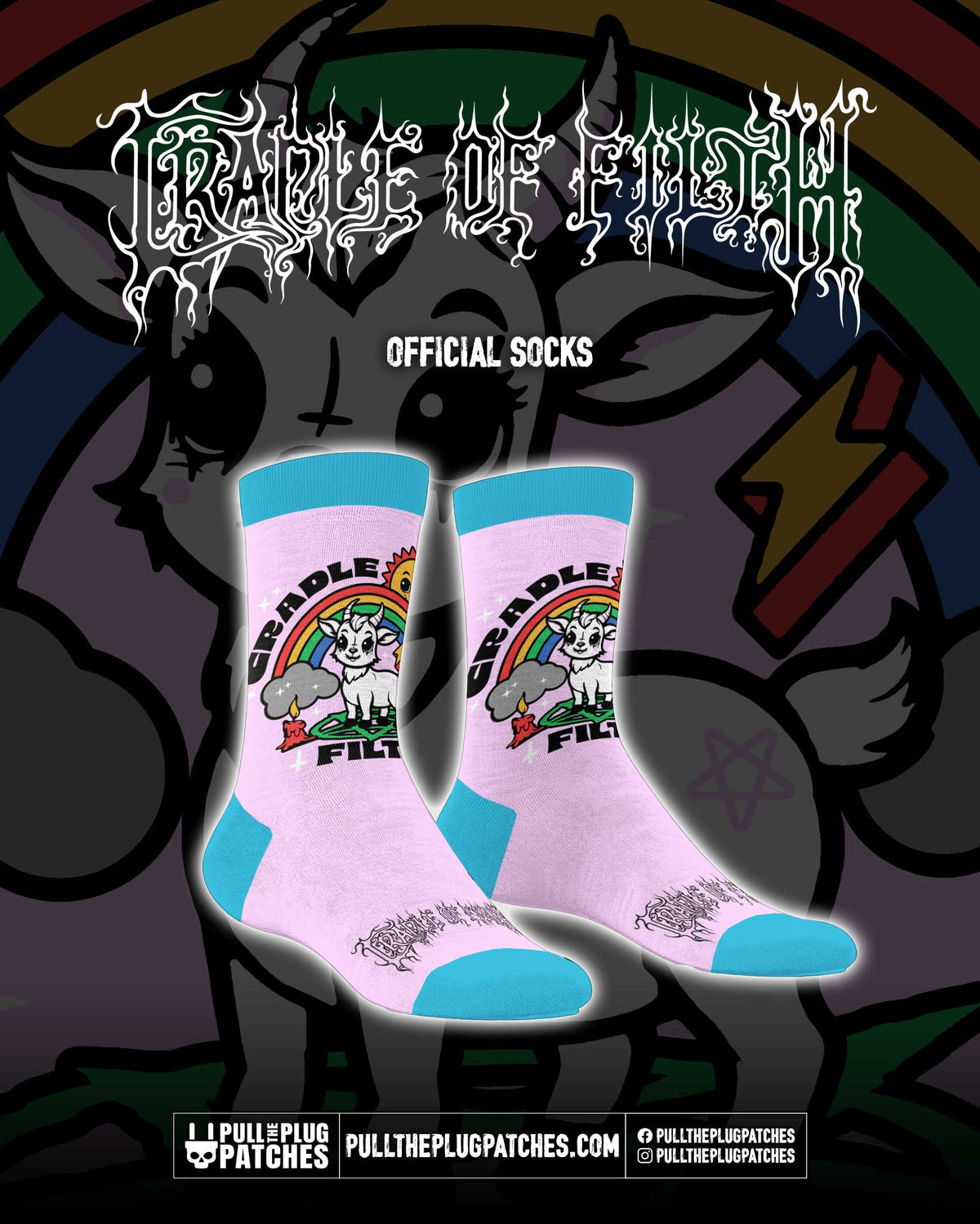 Cradle Of Filth - Goat - Socks