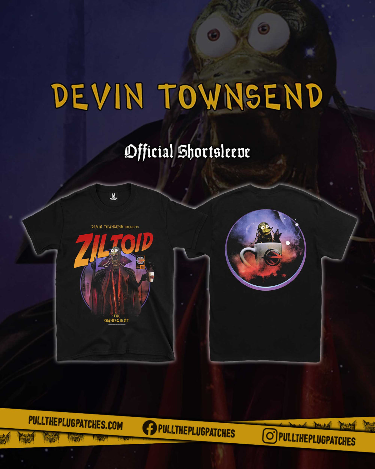Devin Townsend - Ziltoid The Omniscient - Shortsleeve Shirt