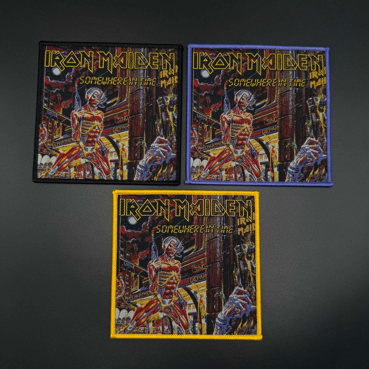 Iron Maiden - Somewhere in Time - Square Patch