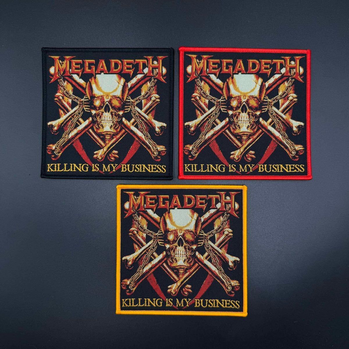 Megadeth - Killing Is My Business... and Business Is Good! - Square Patch