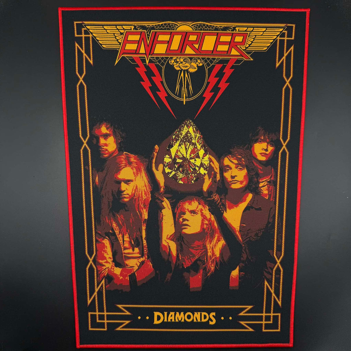 Enforcer - Diamonds - Backpatch