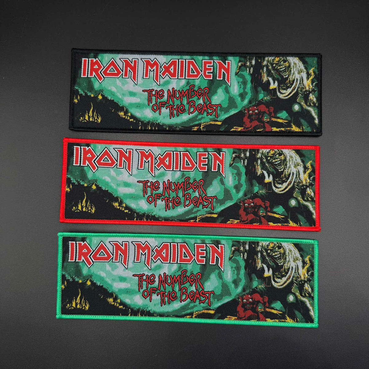 Iron Maiden - The Number Of The Beast - Strip Patch