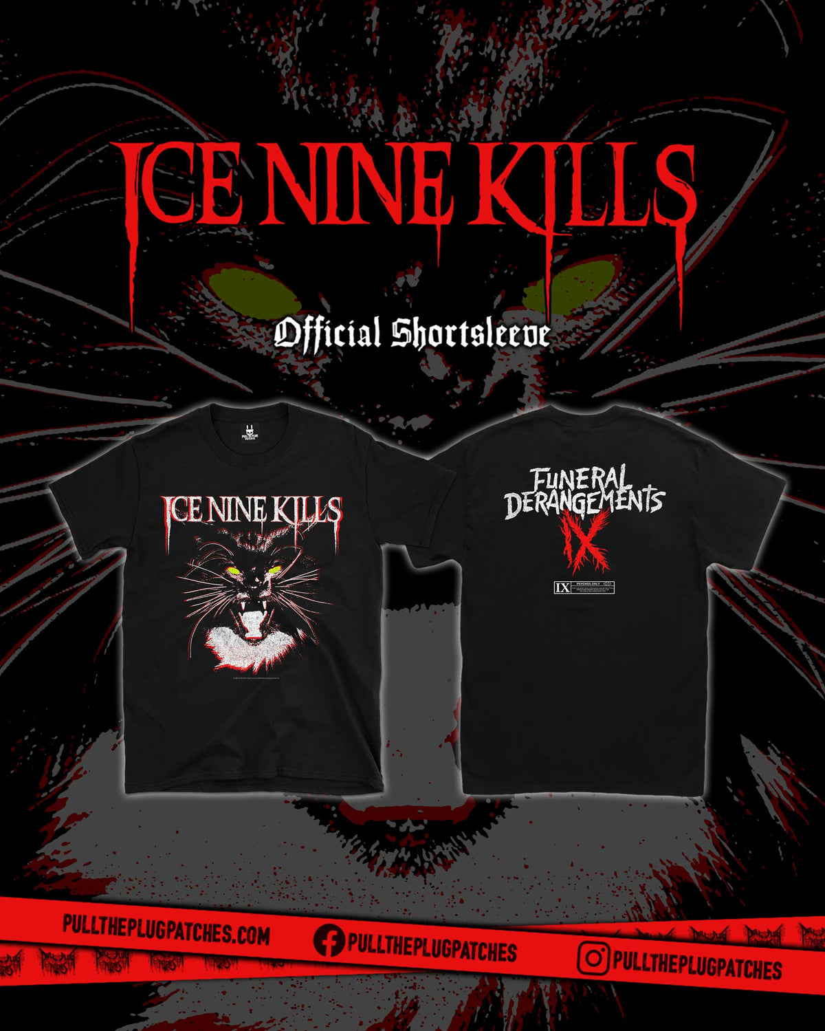Ice Nine Kills - Funeral Derangements - Shortsleeve Shirt