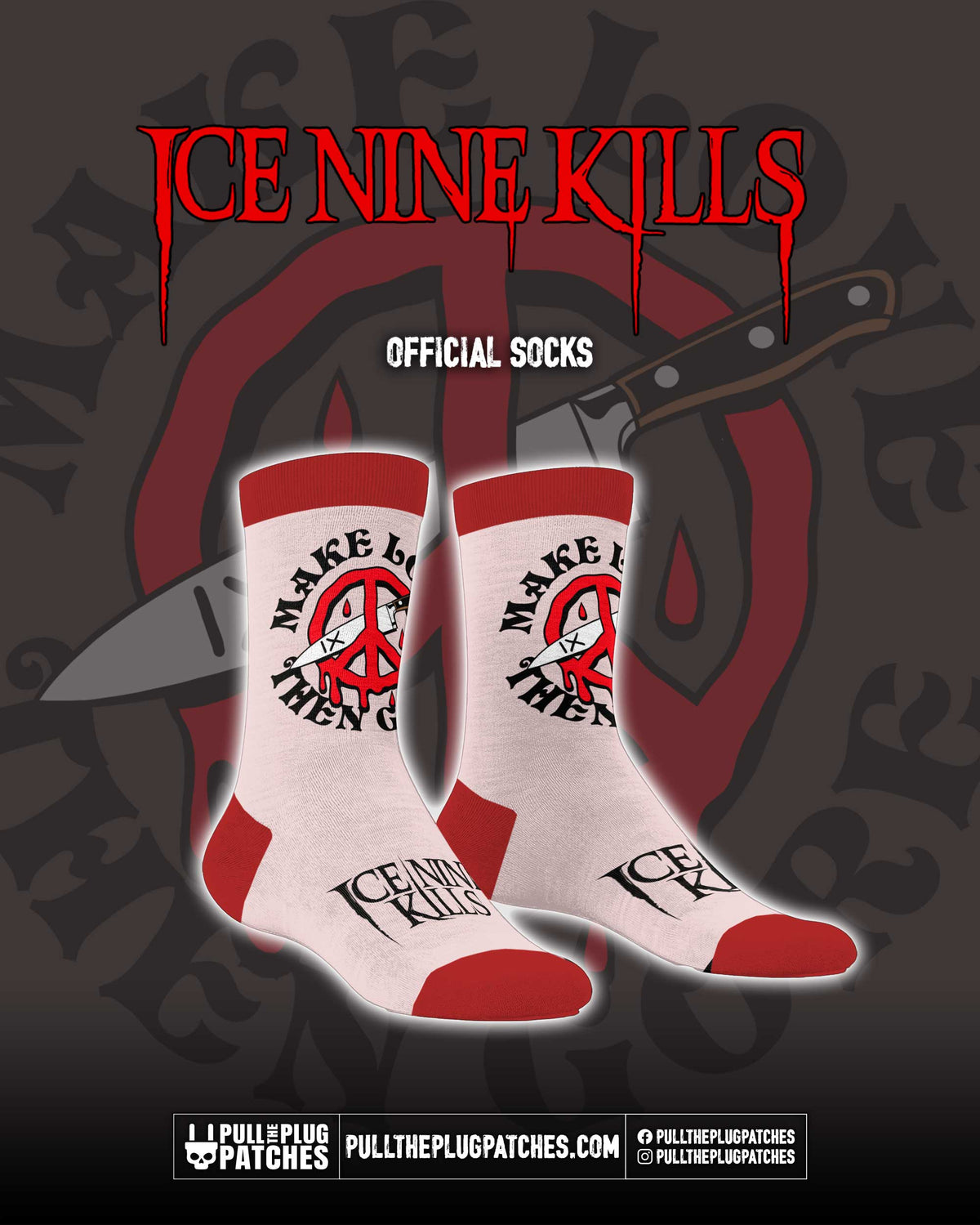 Ice Nine Kills - Make Love Then Gore - Socks