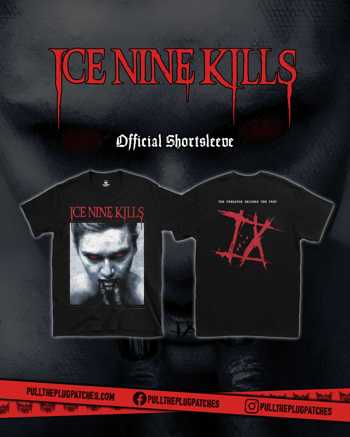Ice Nine Kills - The Predator Becomes the Prey - Shortsleeve Shirt
