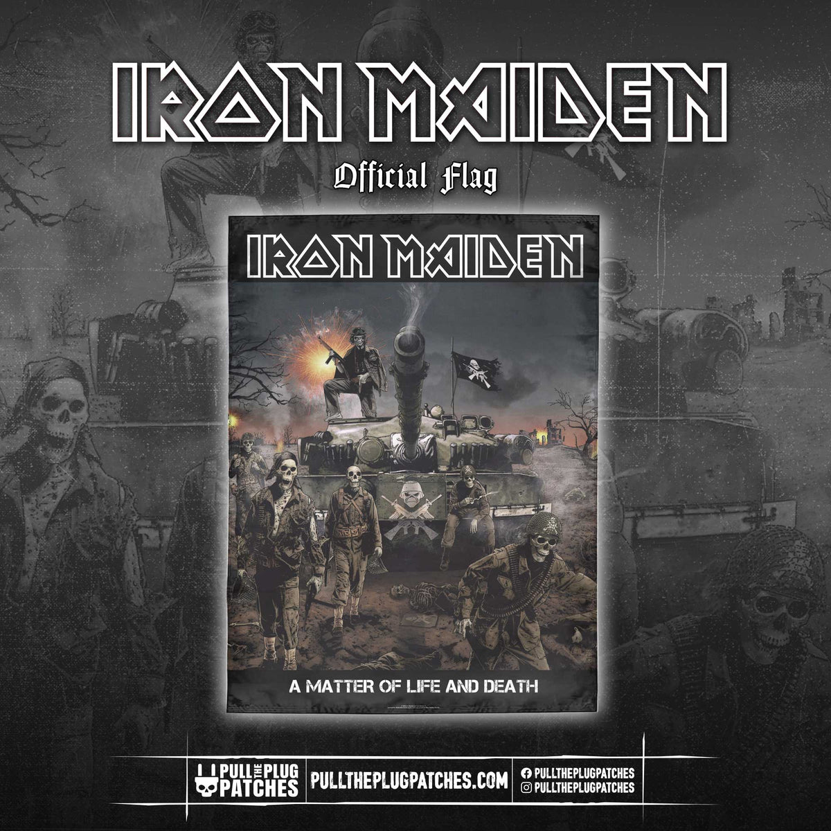 Iron Maiden - A Matter of Life and Death - Flag