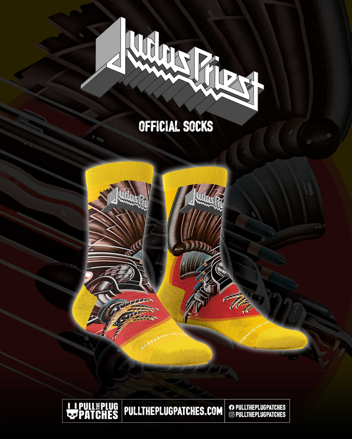 Judas Priest - Screaming For Vengeance - Socks