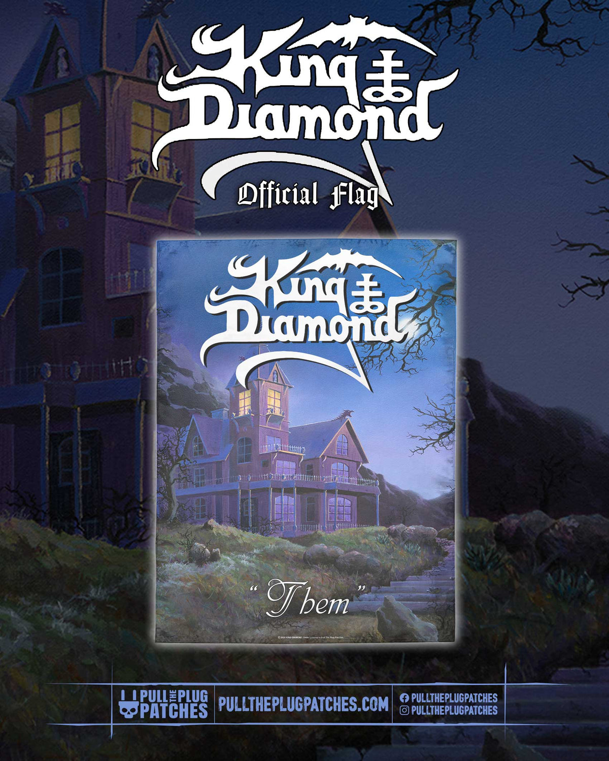 King Diamond - Them - Flag