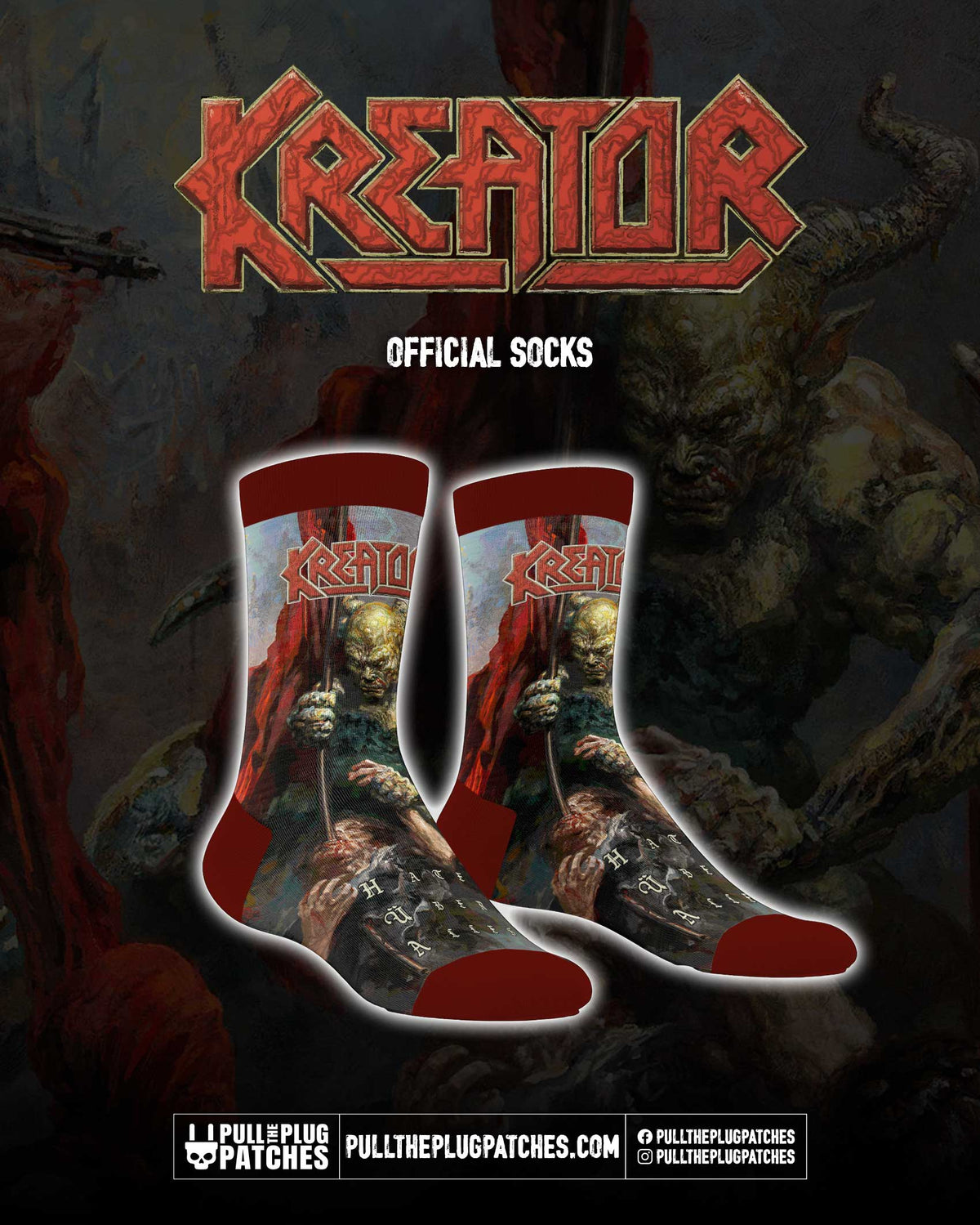 Kreator - Hate Über Alles - Socks