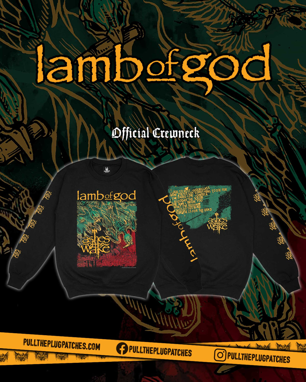 Lamb Of God - Ashes Of The Wake - Crewneck Sweater
