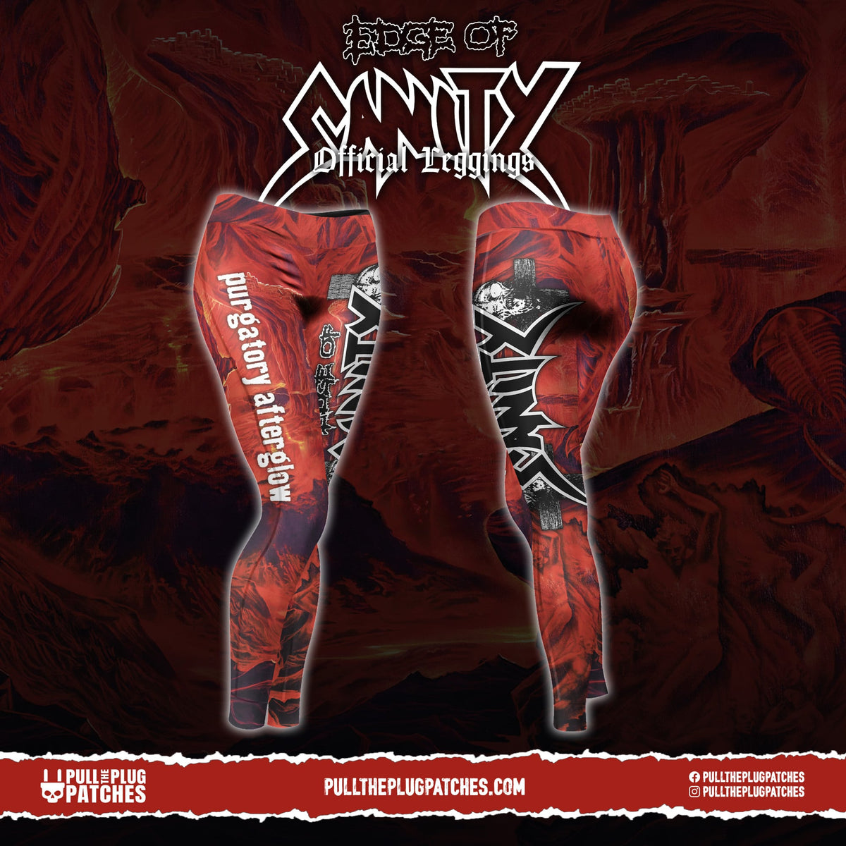 Edge Of Sanity - Purgatory Afterglow - Leggings