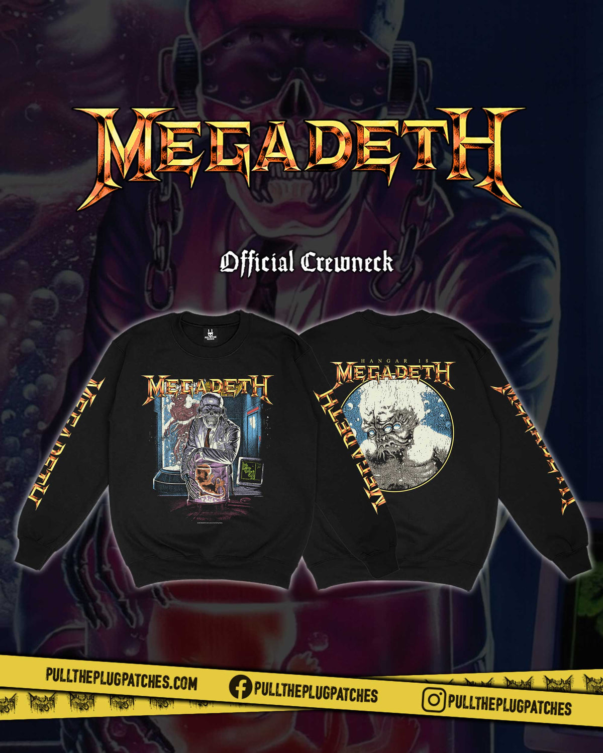 Megadeth - Hangar 18 - Crewneck Sweater