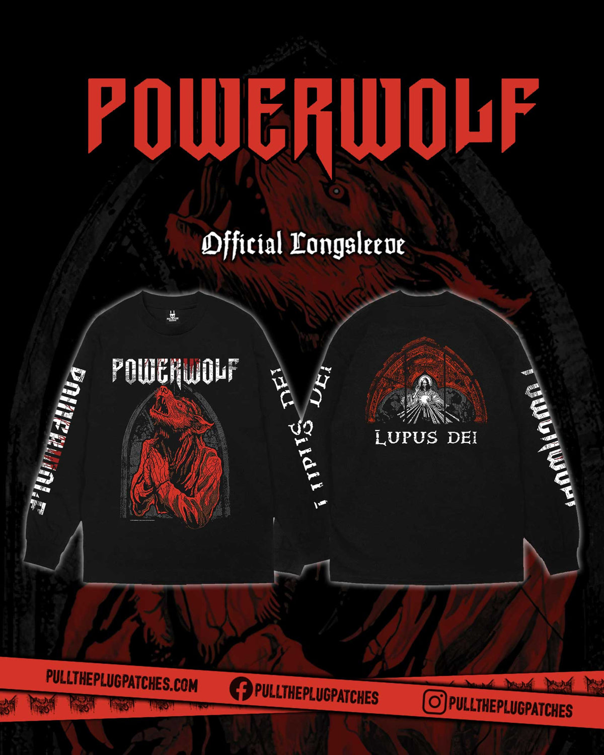 Powerwolf - Lupus Dei - Longsleeve Shirt