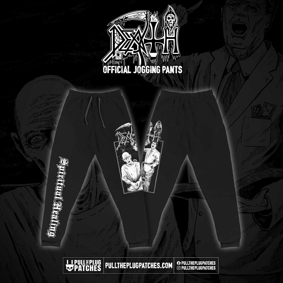 Death - Spiritual Healing x Riddickart 35th Anniversary - Joggers (Limited Edition)