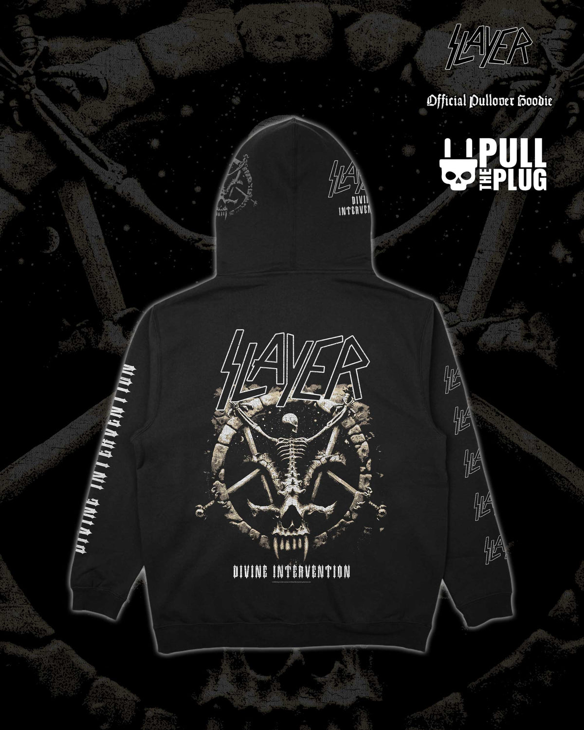 Slayer - Divine Intervention - Deluxe Pullover Hoodie