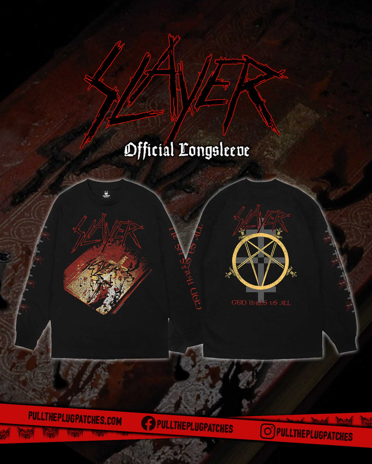 Slayer - God Hates Us All - Longsleeve Shirt