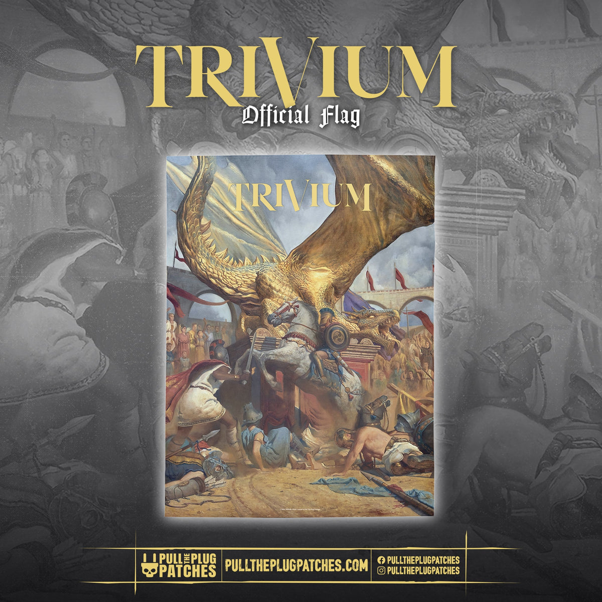 Trivium - In the Court of the Dragon - Flag