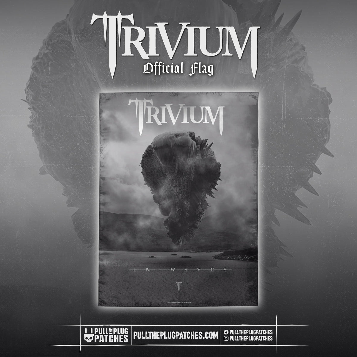 Trivium - In Waves - Flag