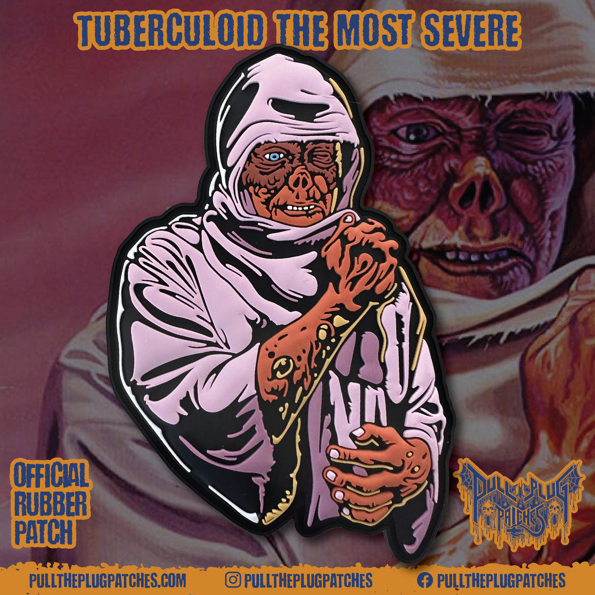 Death - Leprosy - Rubber Patch