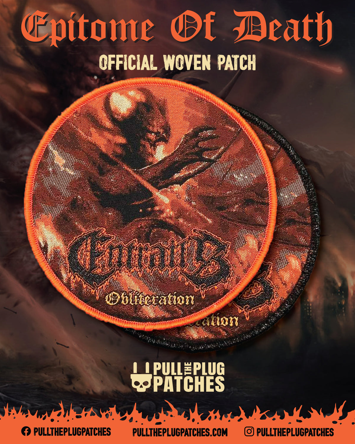 Entrails - Obliteration - Patch