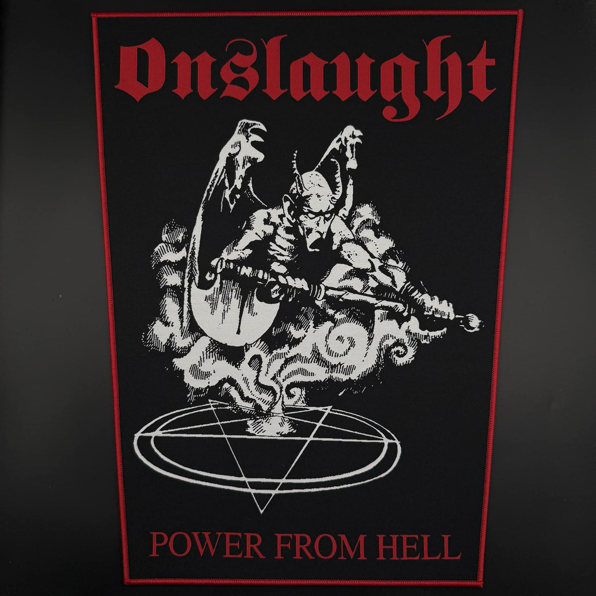 Onslaught - Power From Hell - Backpatch