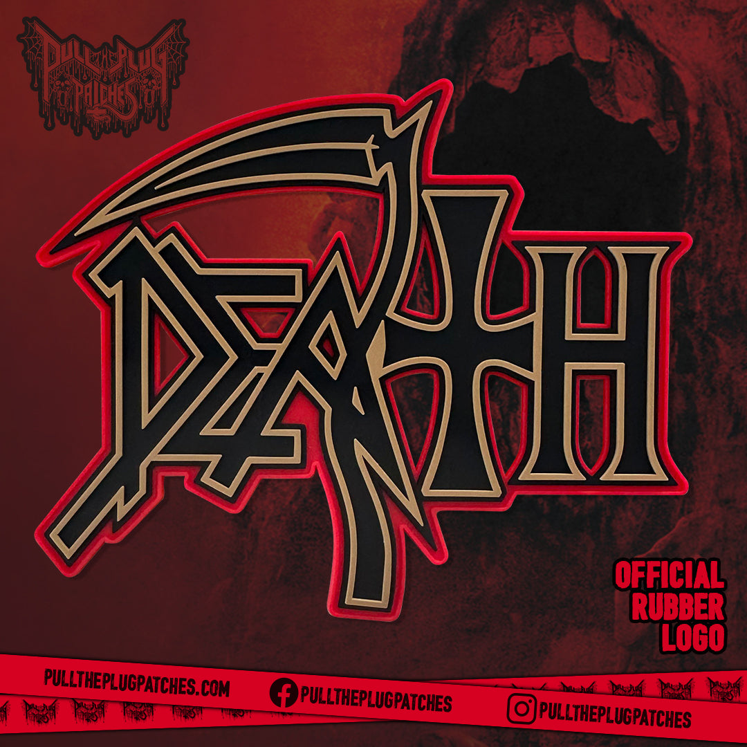 Death - The Sound of Perseverance - Rubber Logo Patch