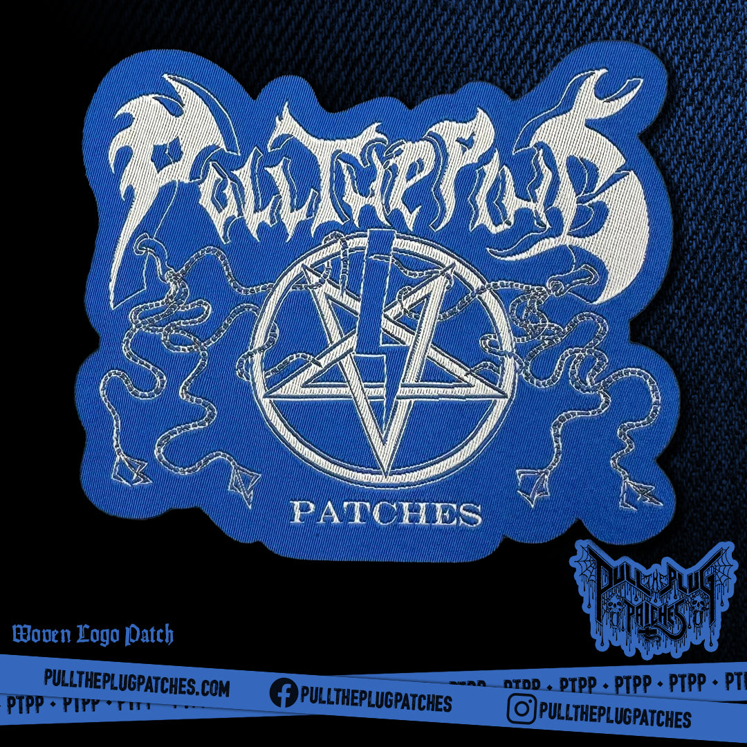 Pull The Plug Patches - Nocturnus Logo Tribute