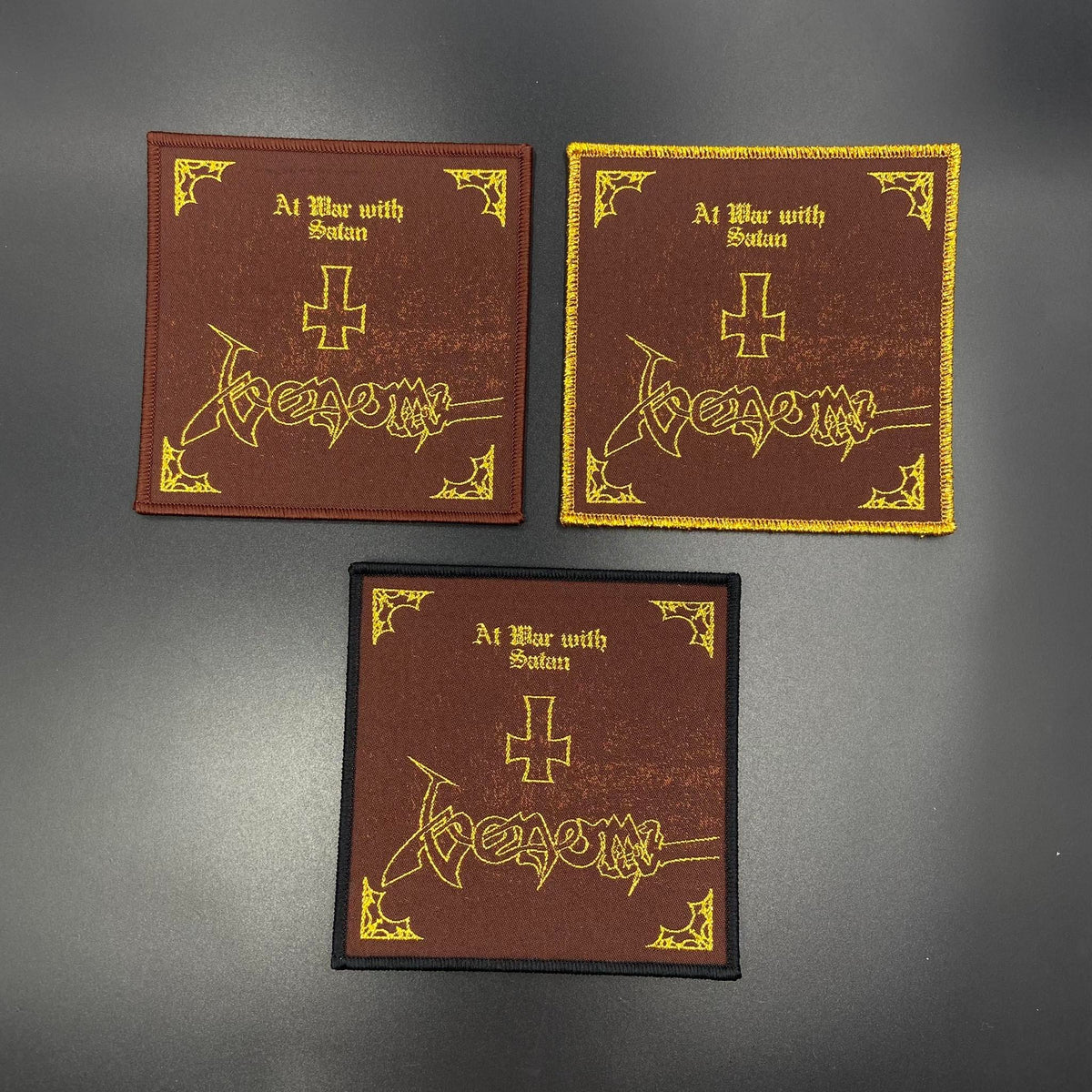 Venom - At War With Satan - Square Patch