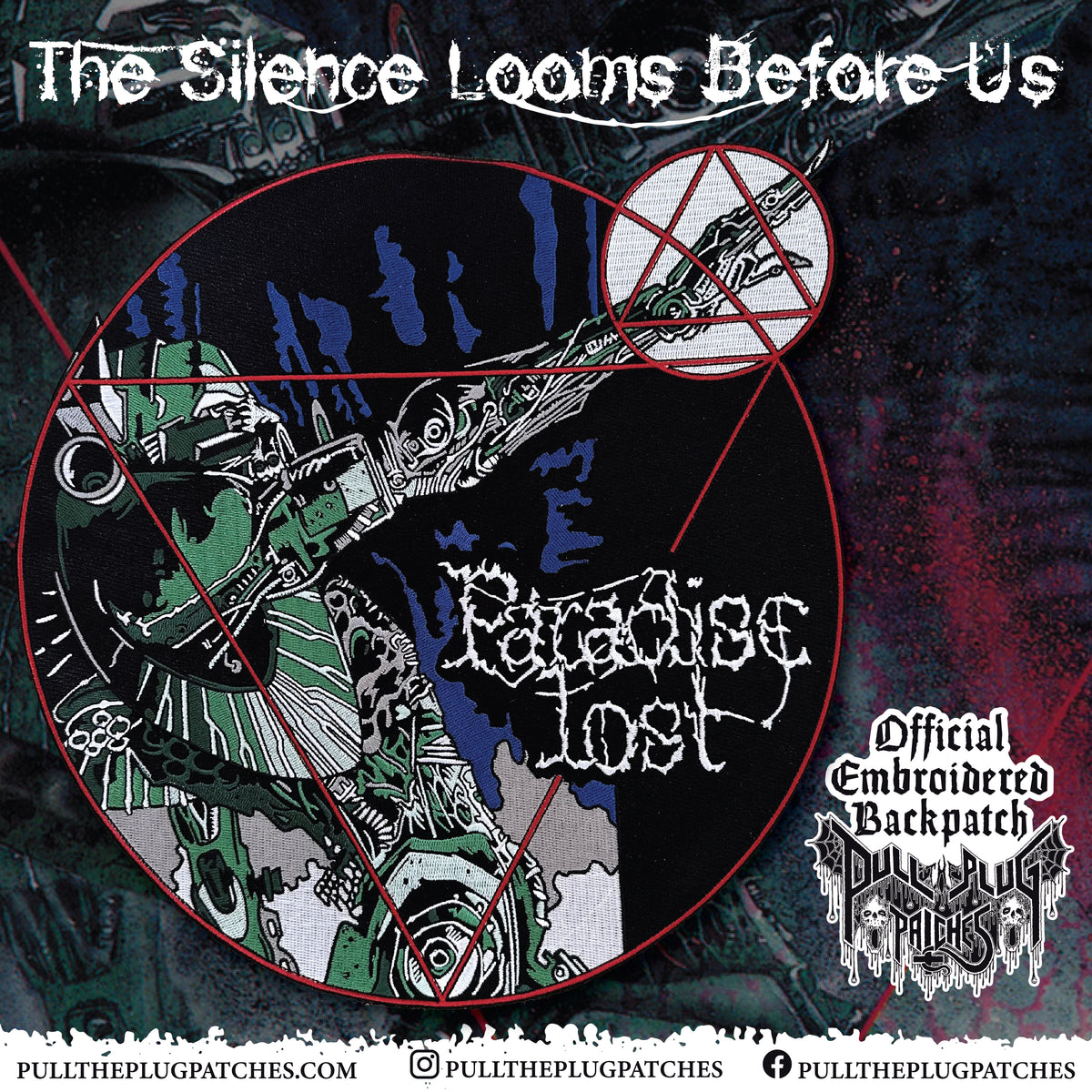 Paradise Lost - Lost Paradise - Embroidered Backpatch