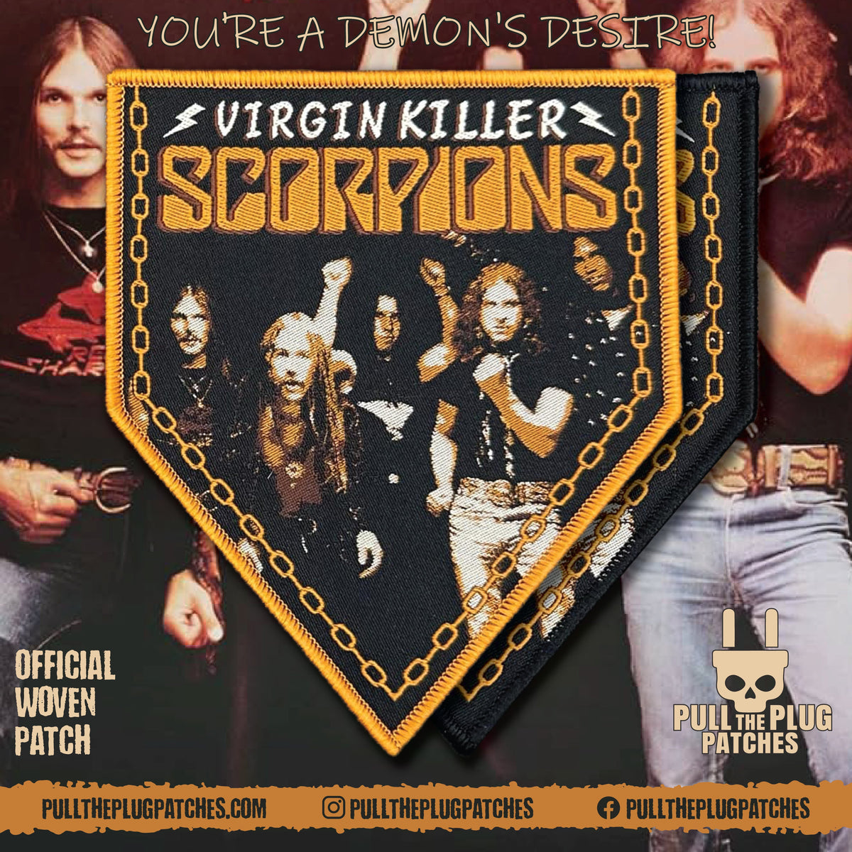 Scorpions - Virgin Killer - Patch