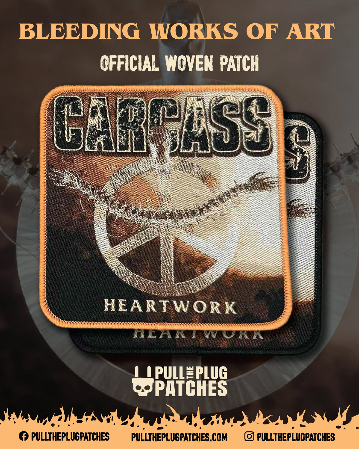 Carcass - Heartwork - Patch