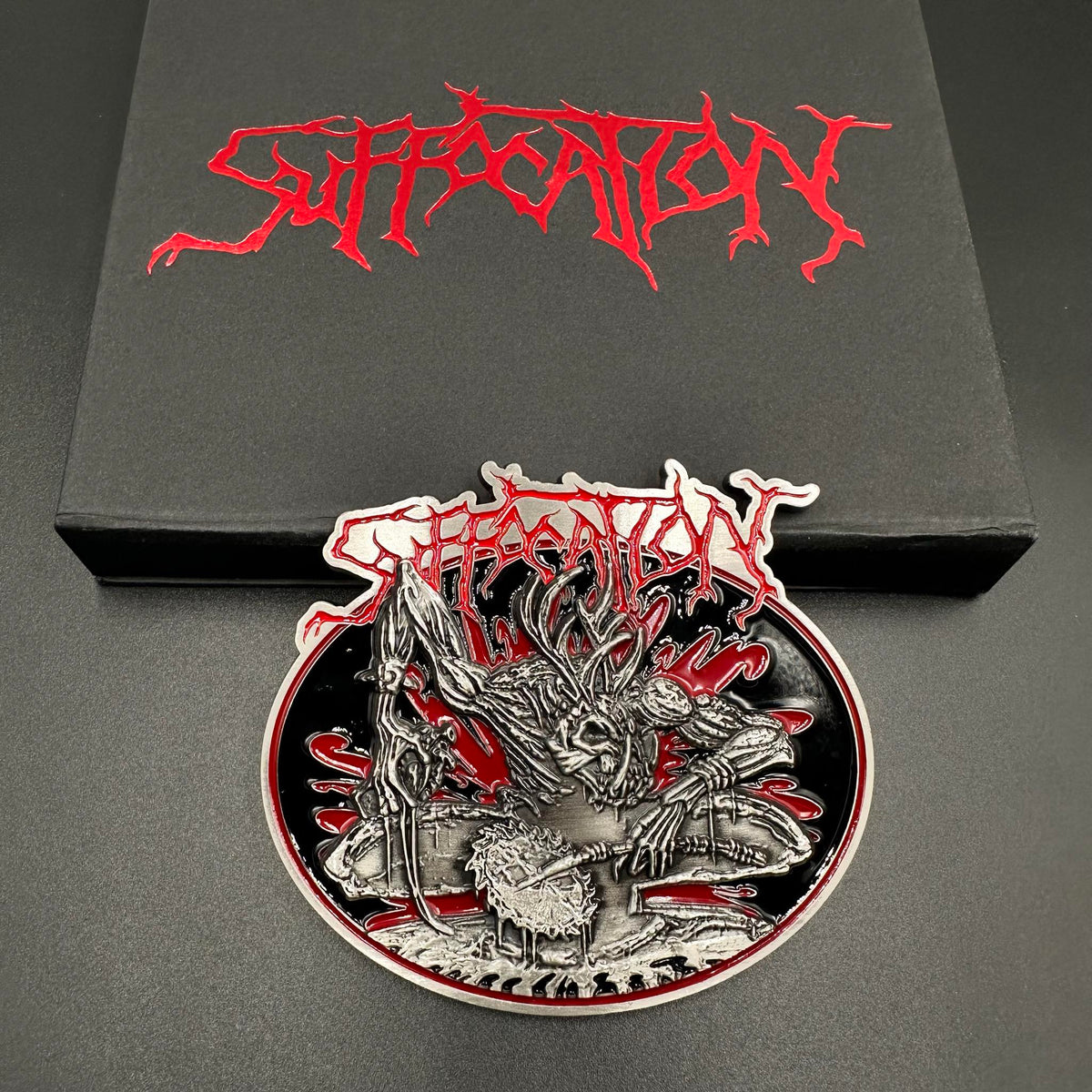 Suffocation - Belt Buckle - Synthetically Revived Edition