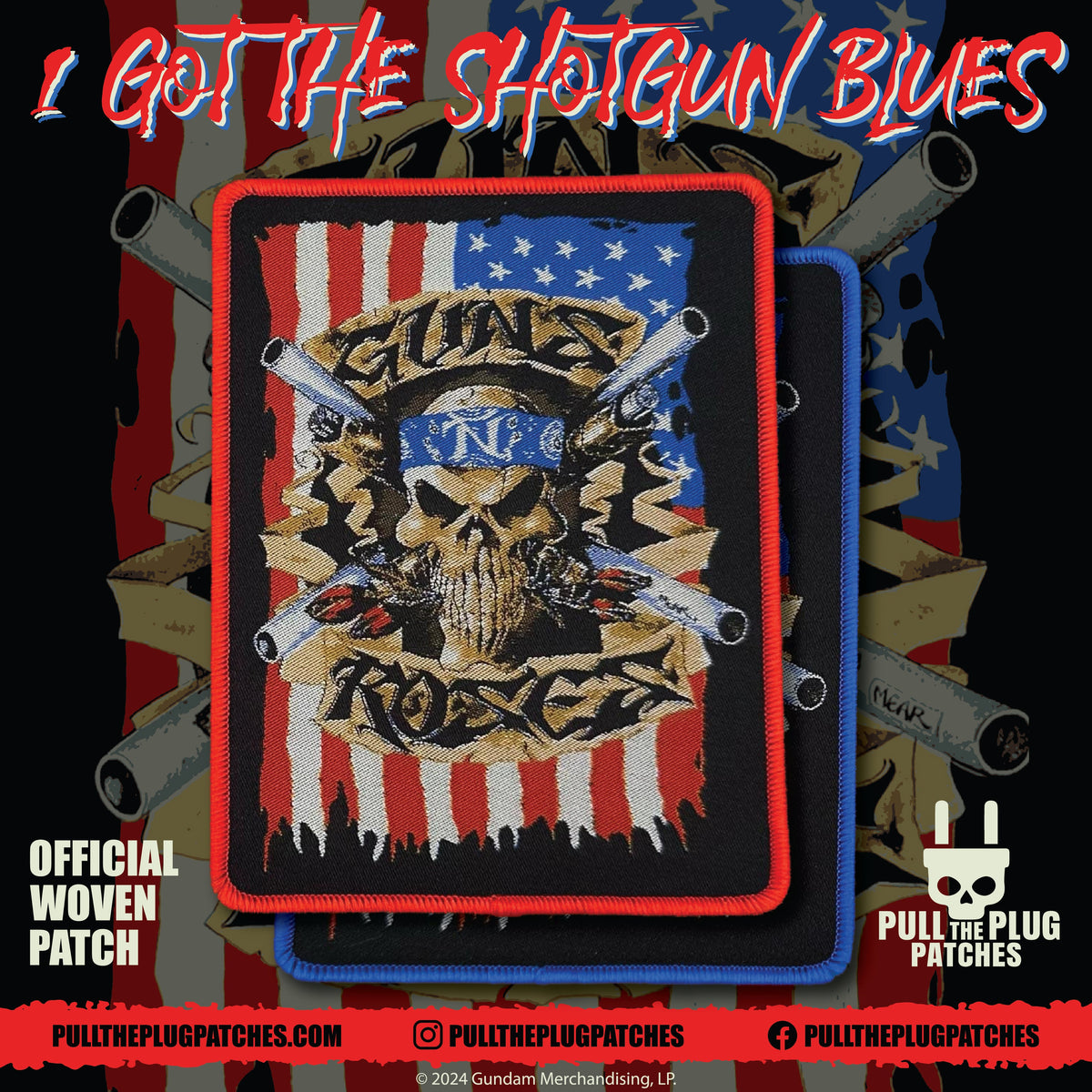 Guns N Roses - Shotgun Blues - Patch