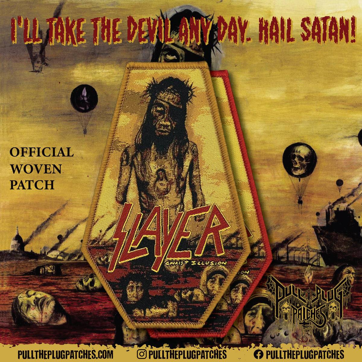 Slayer - Christ Illusion - Patch