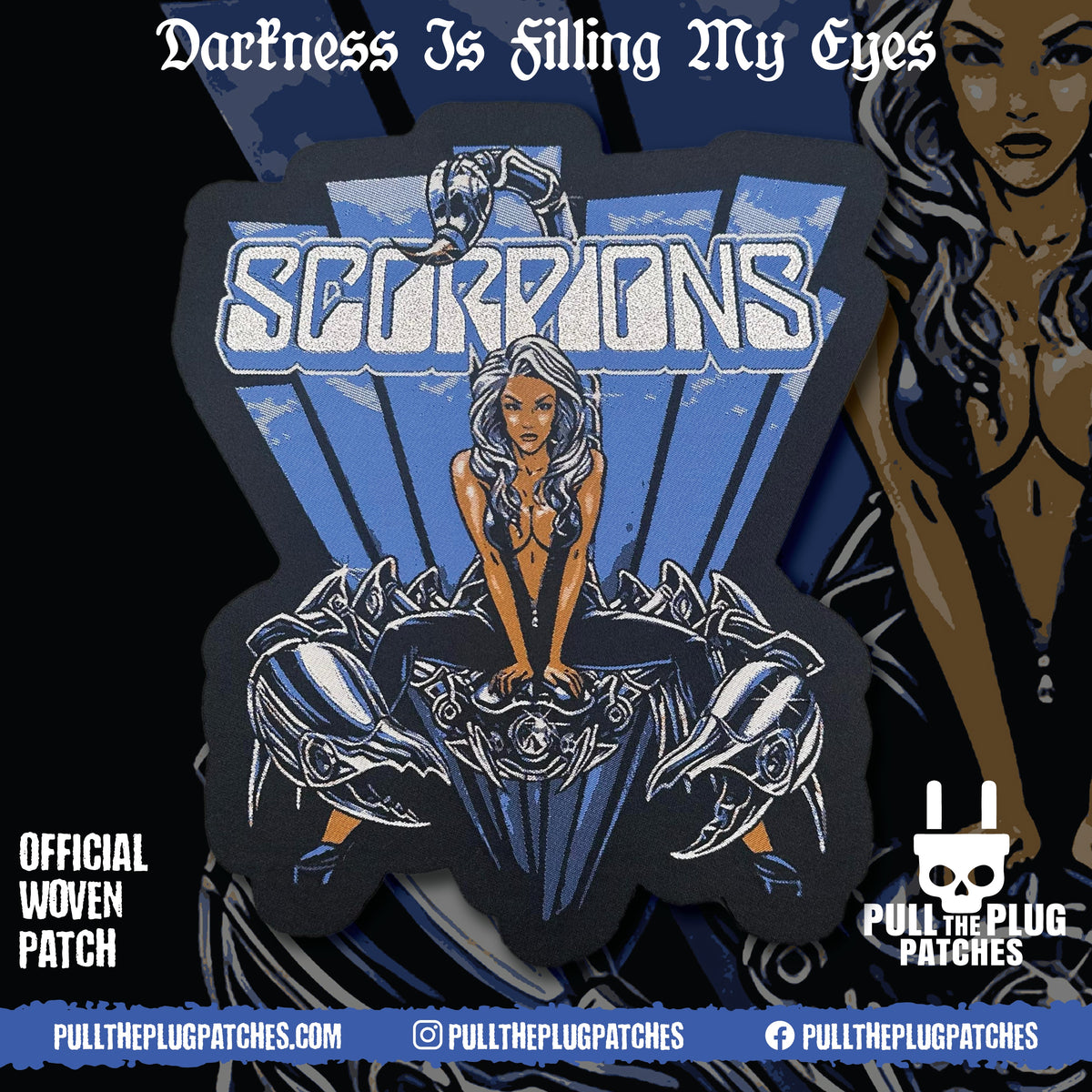 Scorpions - Dark Lady - Oversize Patch