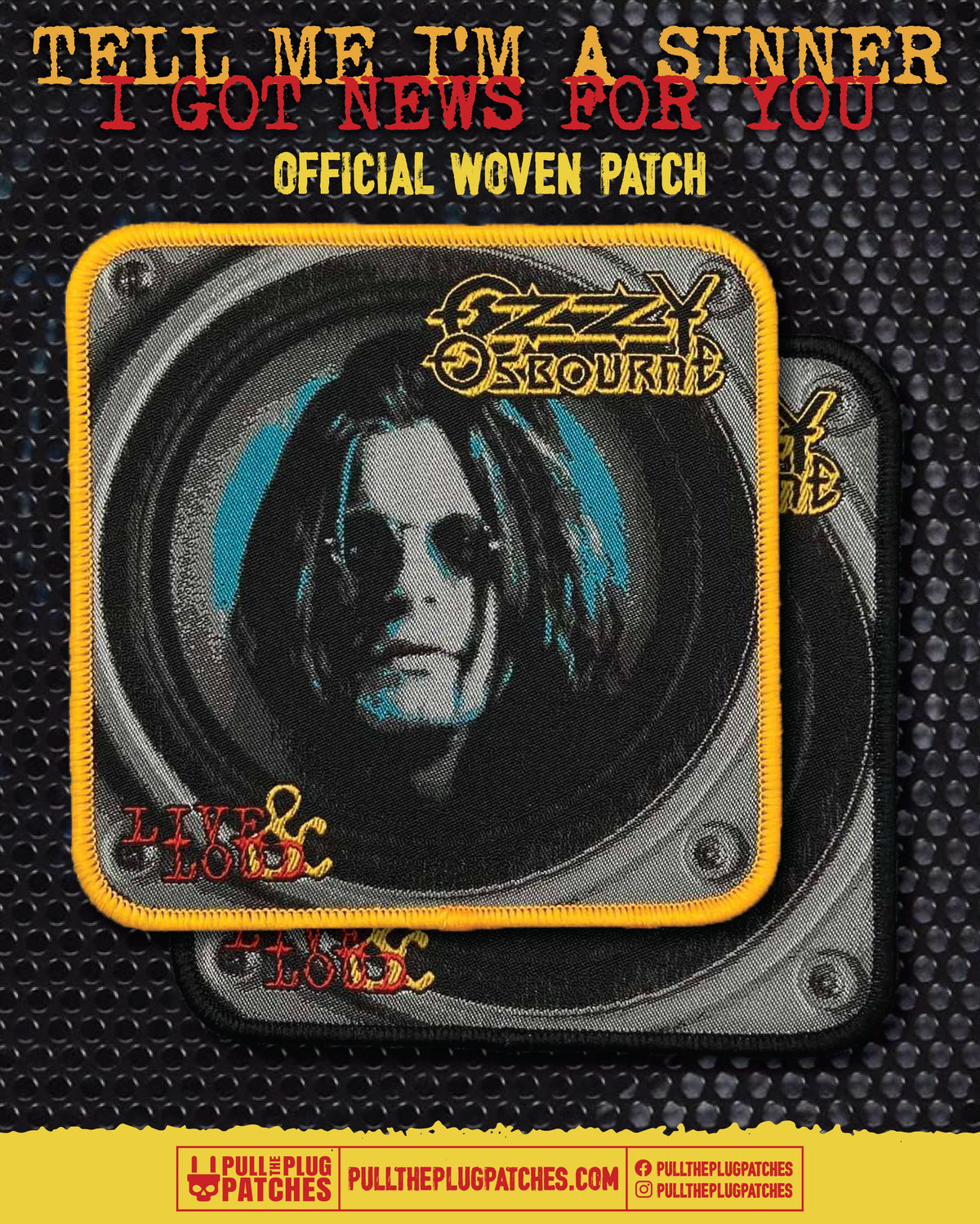 Ozzy Osbourne - Live & Loud - Patch