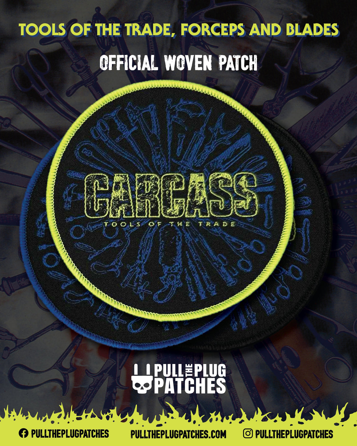 Carcass - Tools Of The Trade - Patch