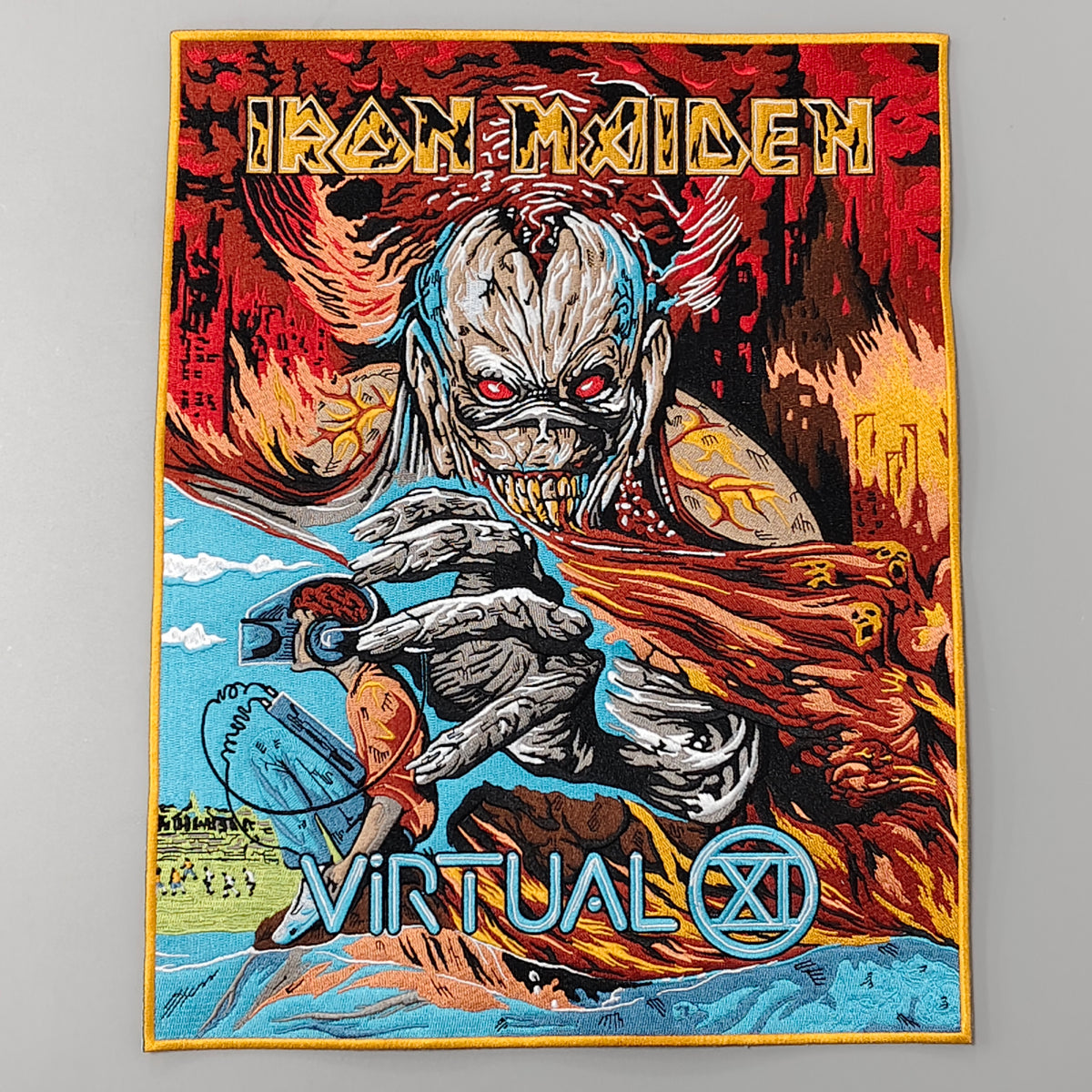 Iron Maiden - Virtual XI - Embroidered Backpatch