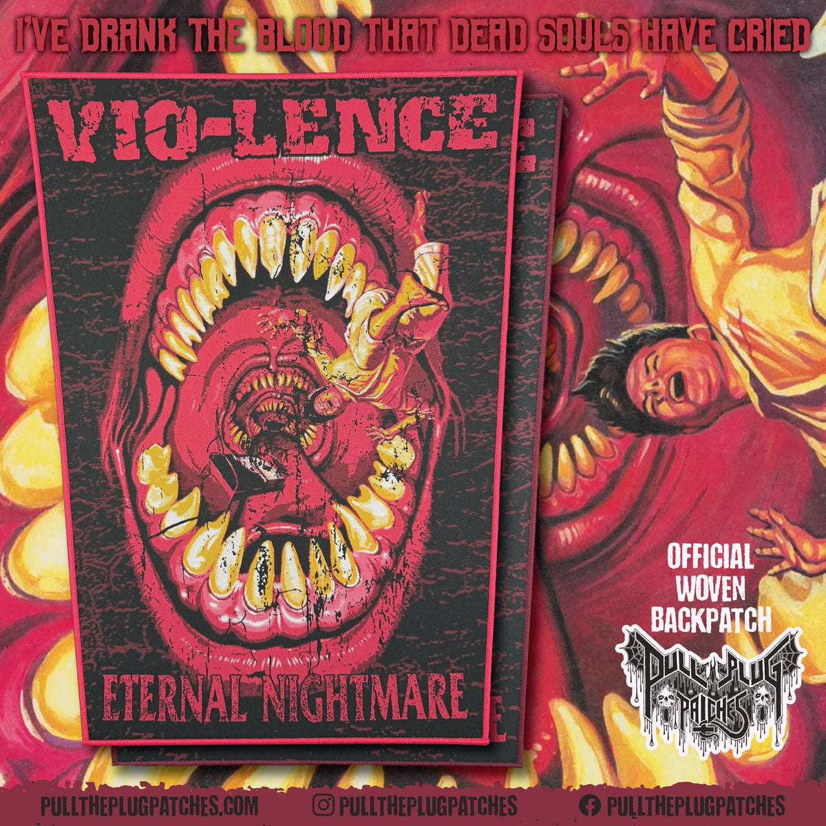 Vio-lence - Eternal Nightmare - Backpatch