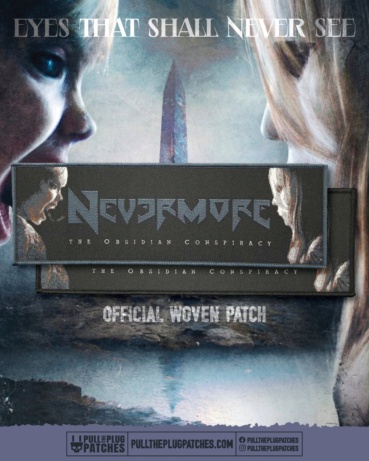 Nevermore - The Obsidian Conspiracy - Strip Patch