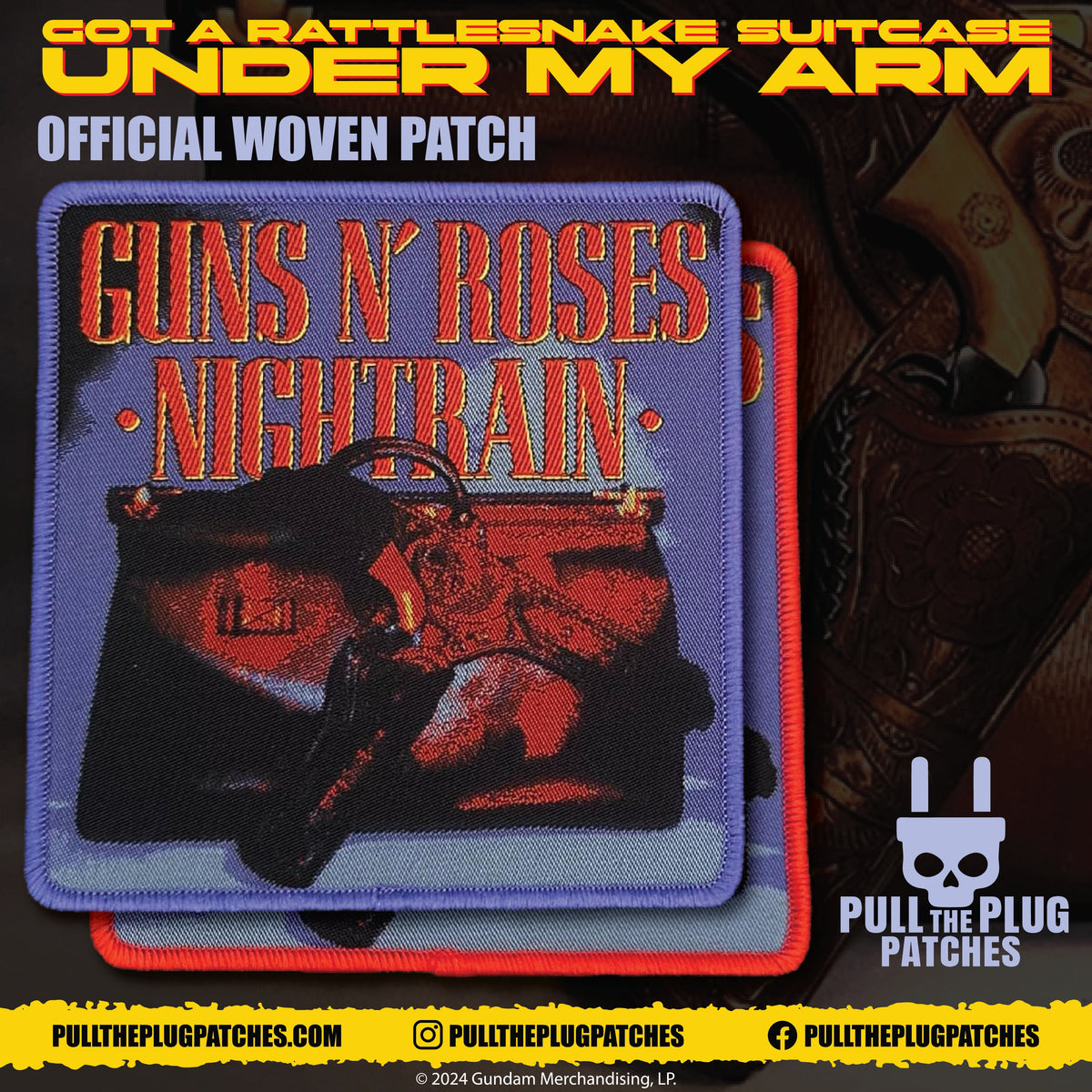 Guns N Roses - Nightrain - Patch