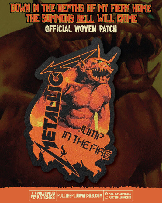 Metallica - Jump In The Fire - Oversize Patch